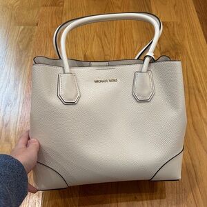 Michael Kors Cream Tote Bag
